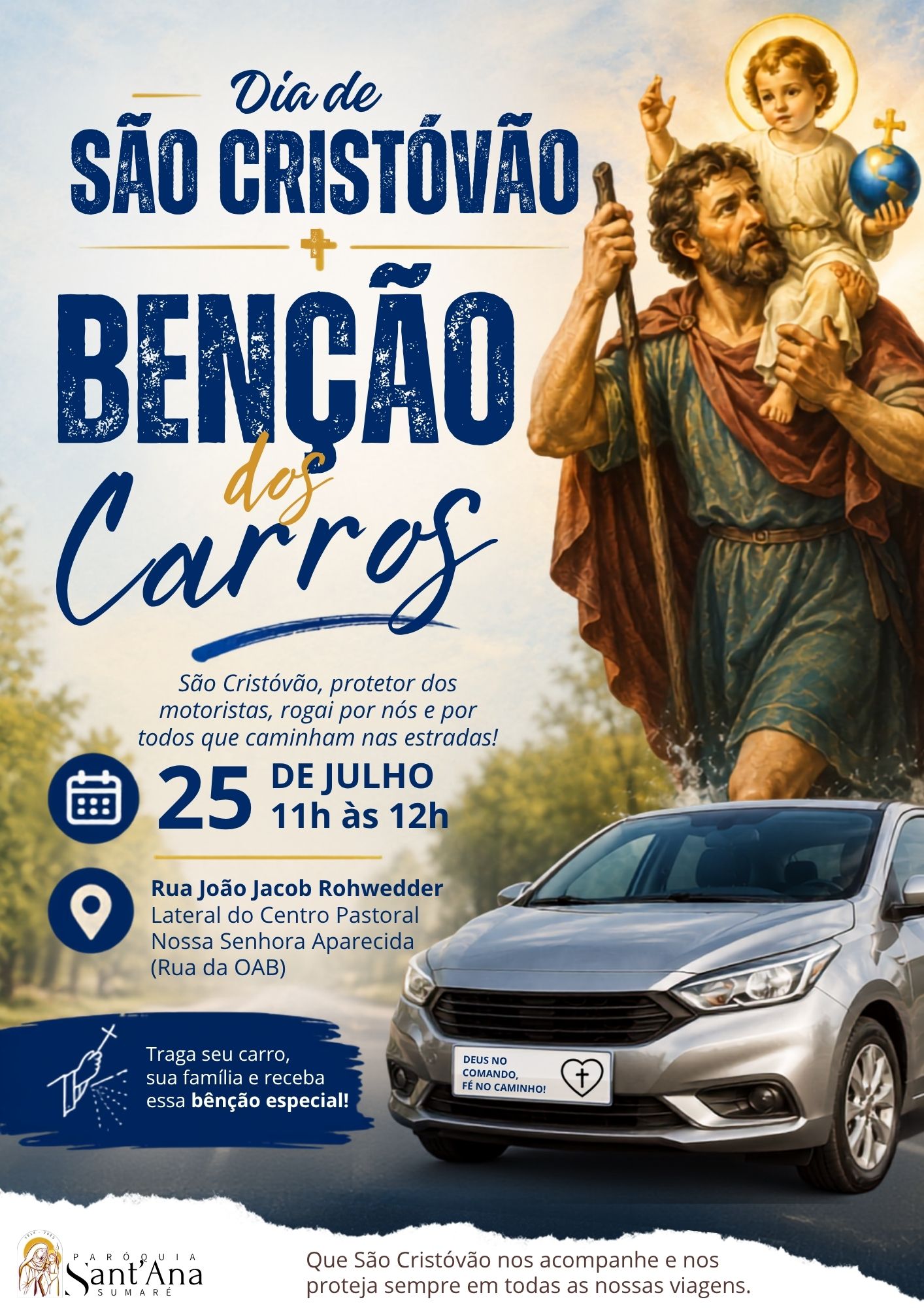 Bênção - 25 de Julho